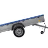 REMORQUE DE JARDIN 264 KIPP AVEC ROUE JOINTE, CHÂSSIS H-0 ET BÂCHE BLEUE