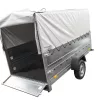REMORQUE DE JARDIN 264 KIPP AVEC ROUE JOINTE, GLISSIÈRES BIS, CHÂSSIS H-800 ET COUVERCLE GRIS
