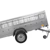 REMORQUE GARDEN TRAILER 264 KIPP (NEW) AVEC REHAUSSES GRILLAGÉES ET ROUE JOCKEYi
