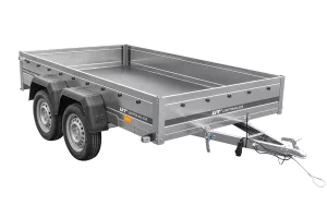 Remorque à deux essieux 264x150 UNITRAILER GARDEN 265/2 KIPP