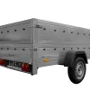 Remorque auto avec rehausses de ridelles et roue jockey Garden Trailer 230 KIPP 2,30 x 1,25 m Unitrailer