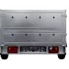 Remorque de voiture Garden Trailer 201 KIPP 500 kg 200 x 125 cm [avec rehausses de ridelles et roue jockey]