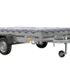Remorque voiture 264x150 UNITRAILER GARDEN 265 KIPP avec châssis H-0 et bâche grise
