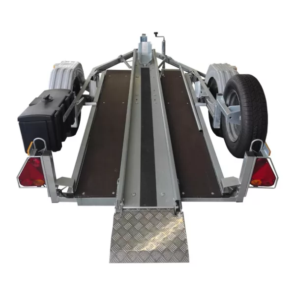 PMKXL165BRRL600-Porte-moto-KXL-165-avec-rail-large-PTC-600kg-2.jpg Remorque porte moto KXL 165 avec rail large (PTC 600kg)