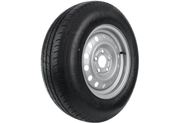 Kit de deux roues renforcées pour remorque LINGLONG 185/80 R14C 104/102N JANTE UNITRAILER 5.5Jx14"H2 5x112 ET:30