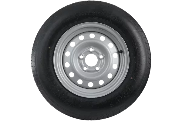 Kit de deux roues renforcées pour remorque LINGLONG 185/80 R14C 104/102N JANTE UNITRAILER 5.5Jx14"H2 5x112 ET:30