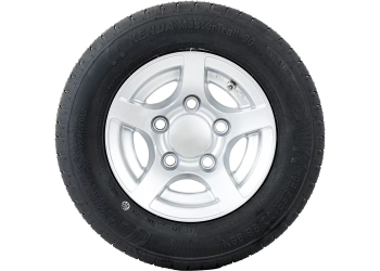 Roue de remorque renforcée KENDA 195/55 R10C 98/96N JANTE ALU STARCO 6Jx10&Prime;H2 5×112 ET:-4
