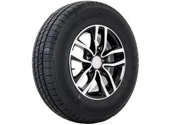 Roue de remorque renforcée PNEU KENDA 185/80 R14C 104/102N JANTE ALU STARCO polie 5.5Jx14&Prime;H2 5×112 ET:30