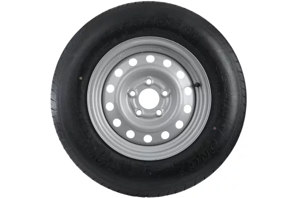 Kit de deux roues renforcées pour remorque LINGLONG 185/80 R14C 104/102N JANTE UNITRAILER 5.5Jx14"H2 5x112 ET:30